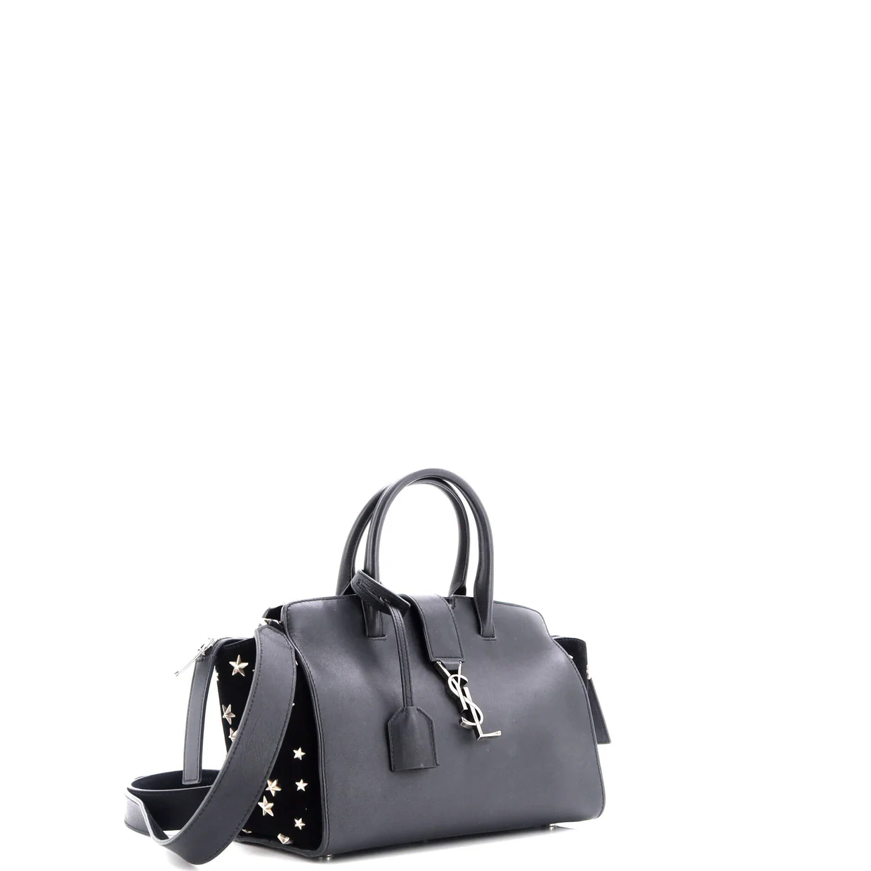 Monogram Cabas Downtown Leather with Studded Suede Baby - Deep Luxury