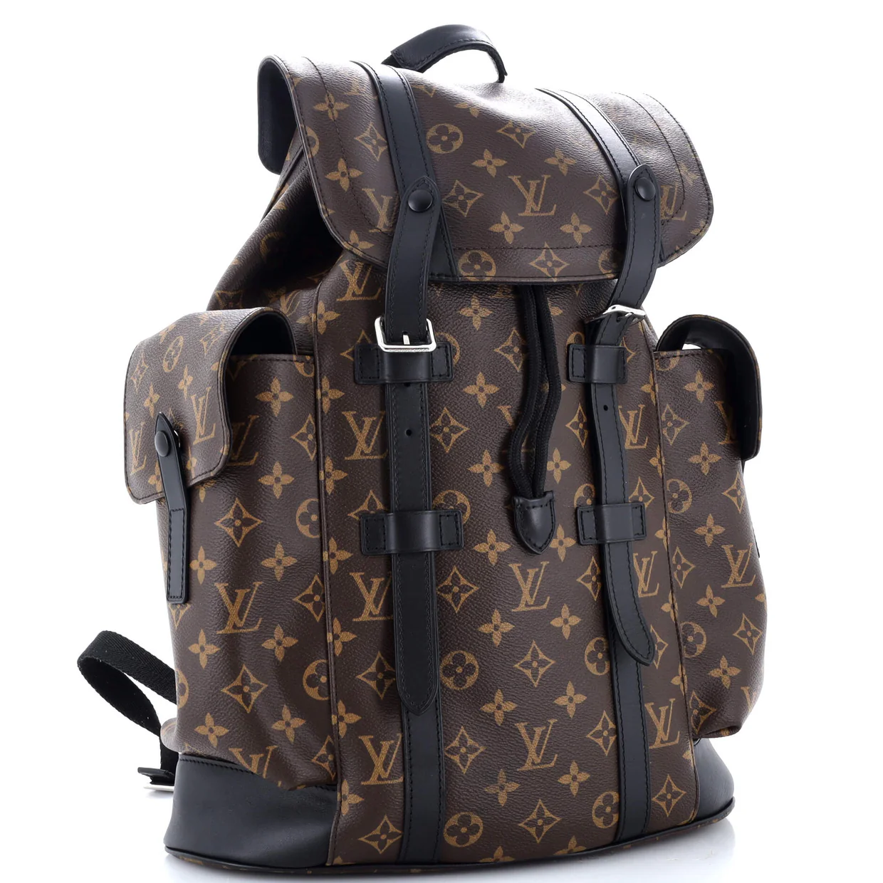 Christopher Backpack Macassar Monogram Canvas MM - Deep Luxury
