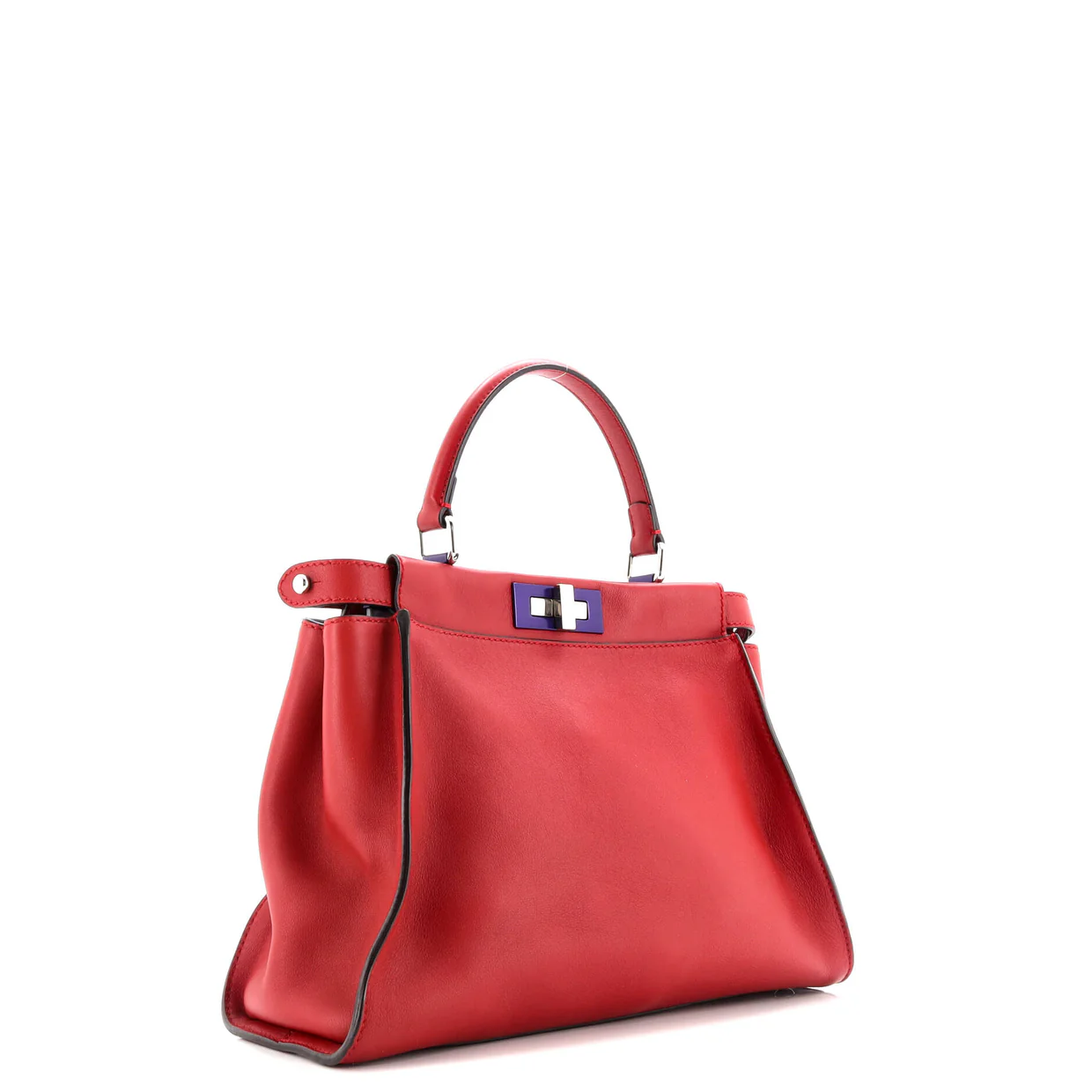 Peekaboo Bag Rigid Leather Regular - Deep Luxury