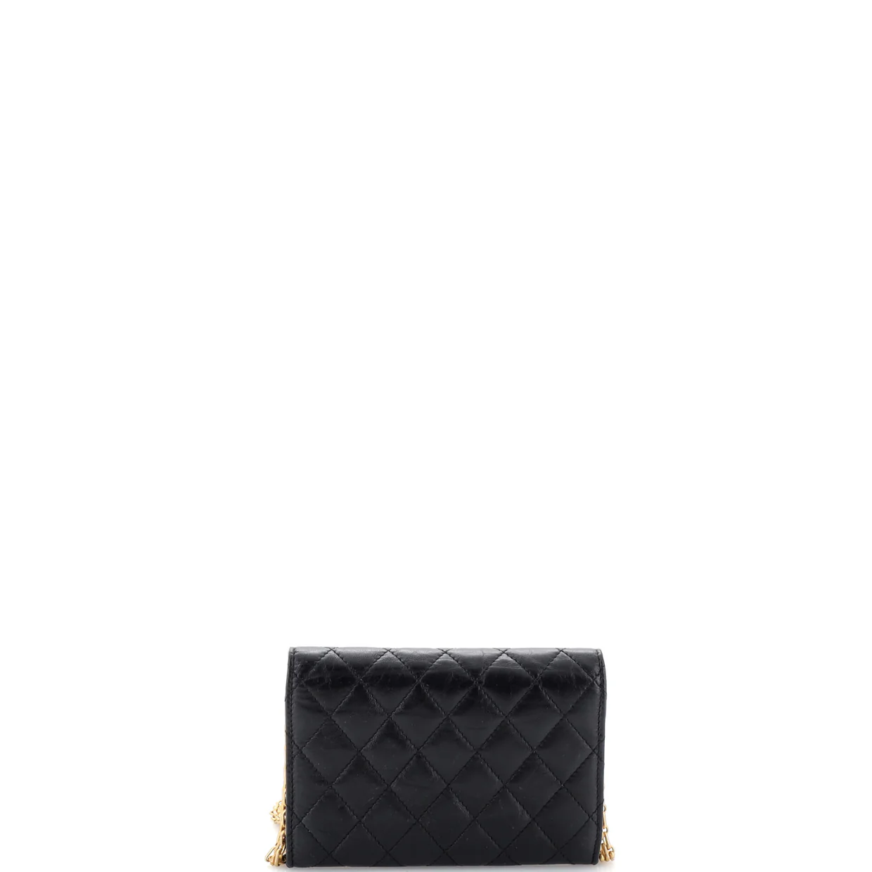 Reissue 2.55 Wallet on Chain Quilted Aged Calfskin Mini - Deep Luxury