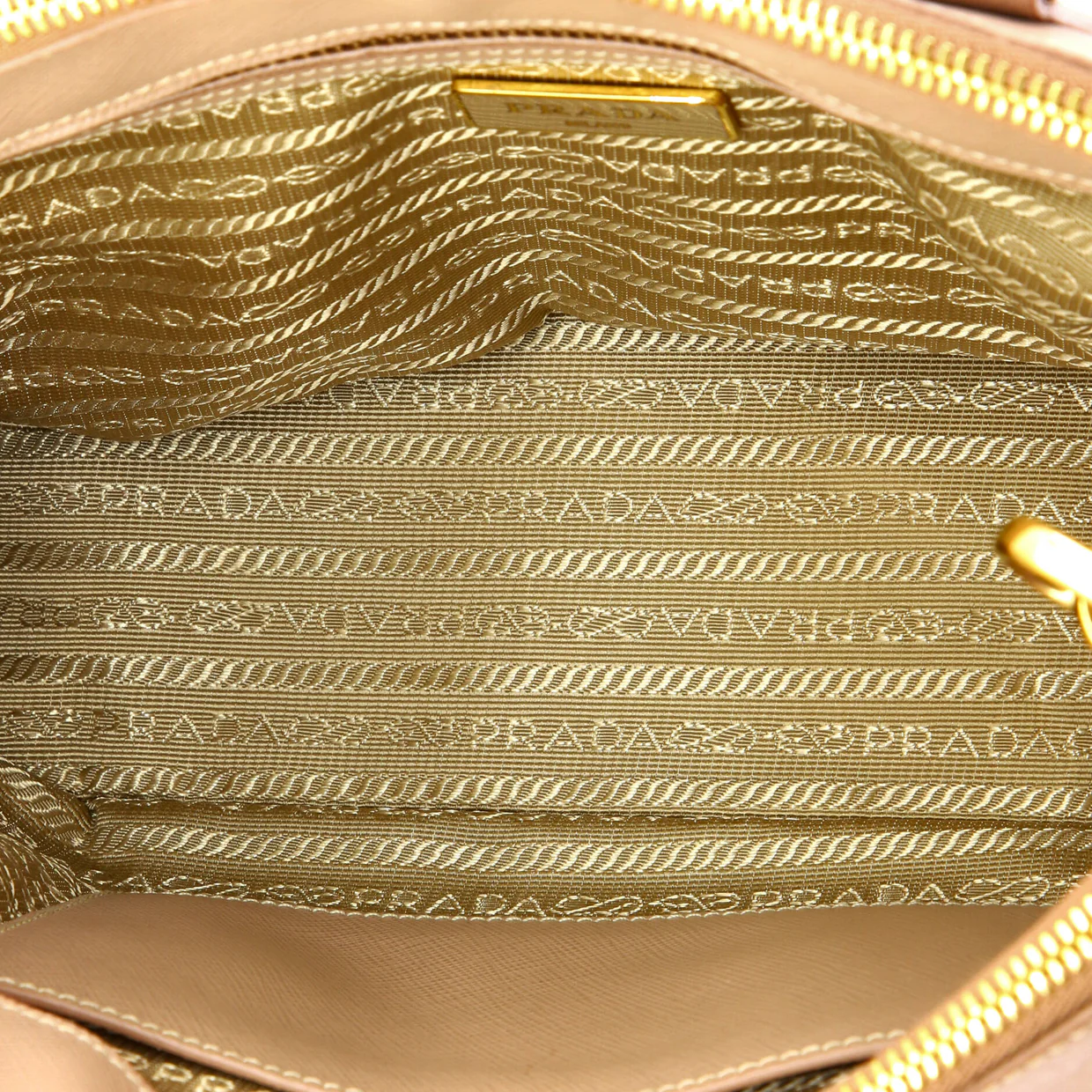 Double Zip Lux Tote Saffiano Leather Mini - Deep Luxury