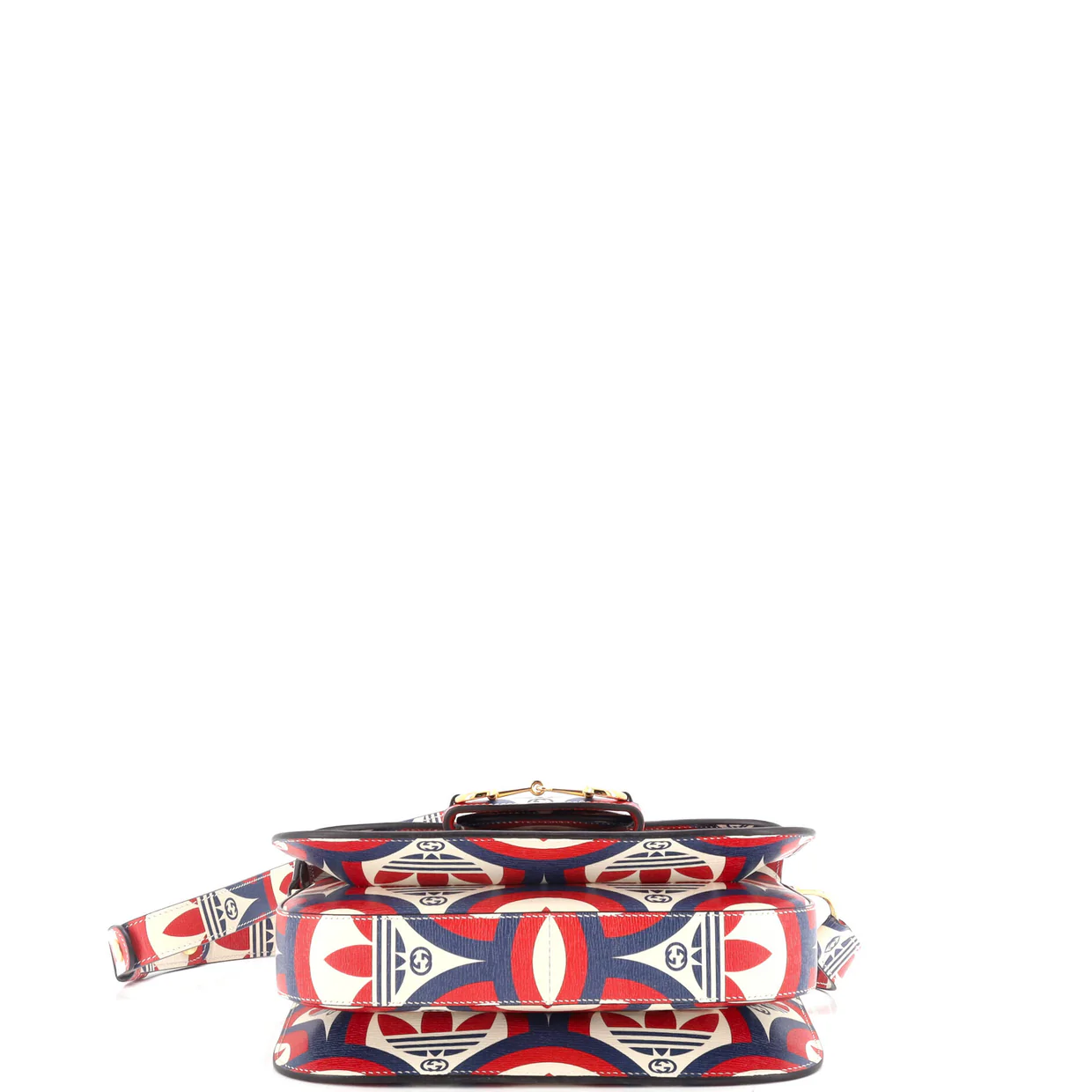 x adidas 1955 Shoulder Bag Printed Leather Small - Deep Luxury