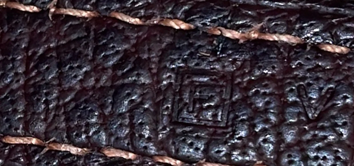 Garden Party Tote Toile and Leather 36 - Deep Luxury