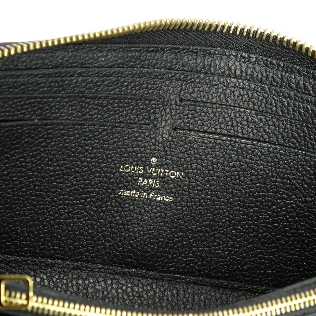 Clemence Wallet Monogram Empreinte Leather - Deep Luxury
