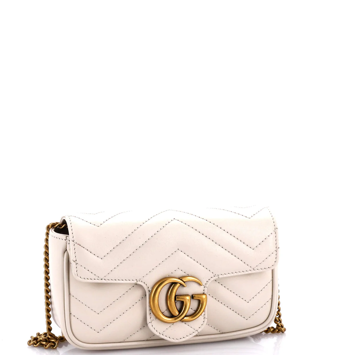 GG Marmont Flap Bag Matelasse Leather Super Mini - Deep Luxury