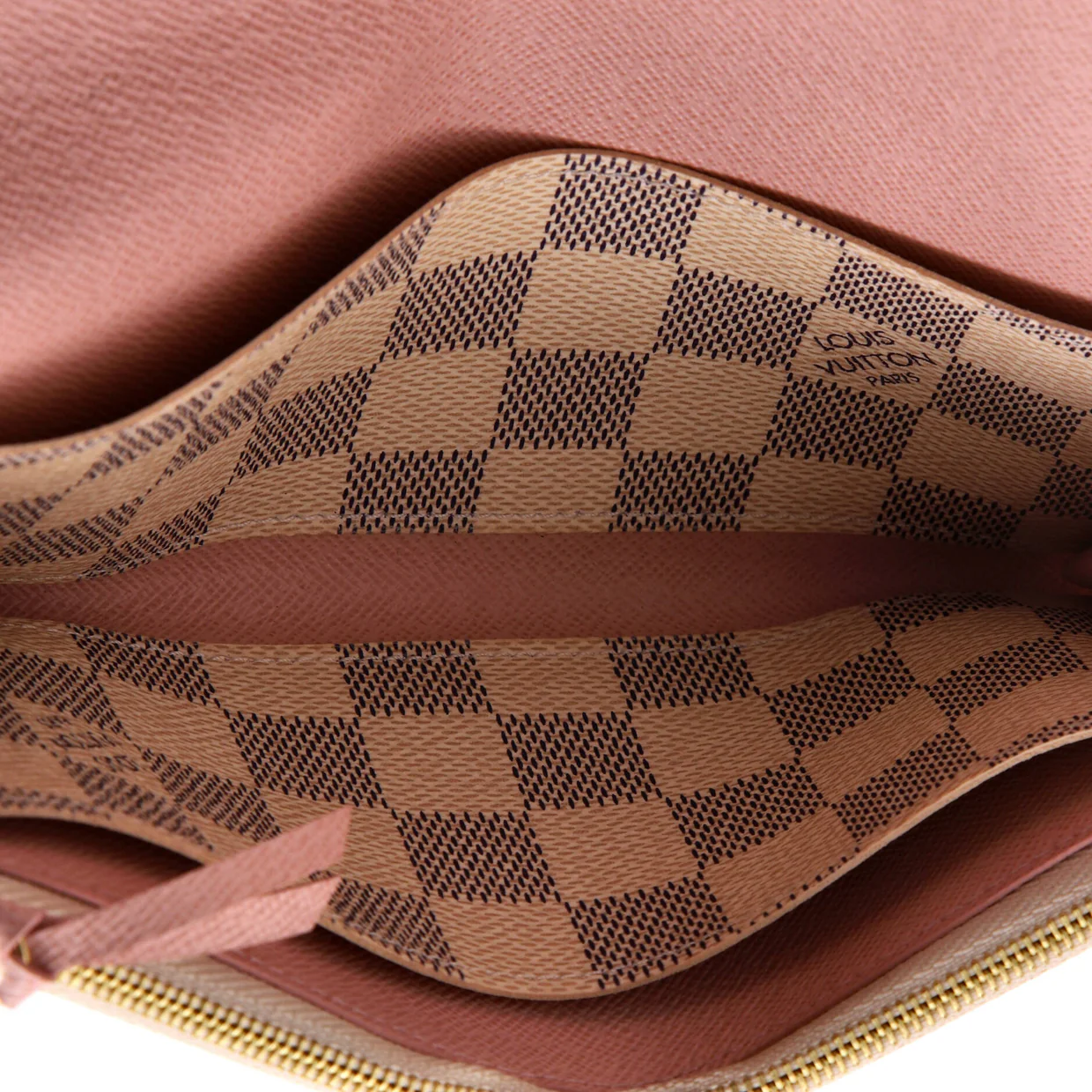 Emilie Wallet Damier - Deep Luxury