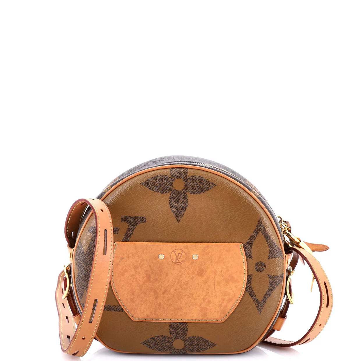 Boite Chapeau Souple Bag Reverse Monogram Giant - Deep Luxury