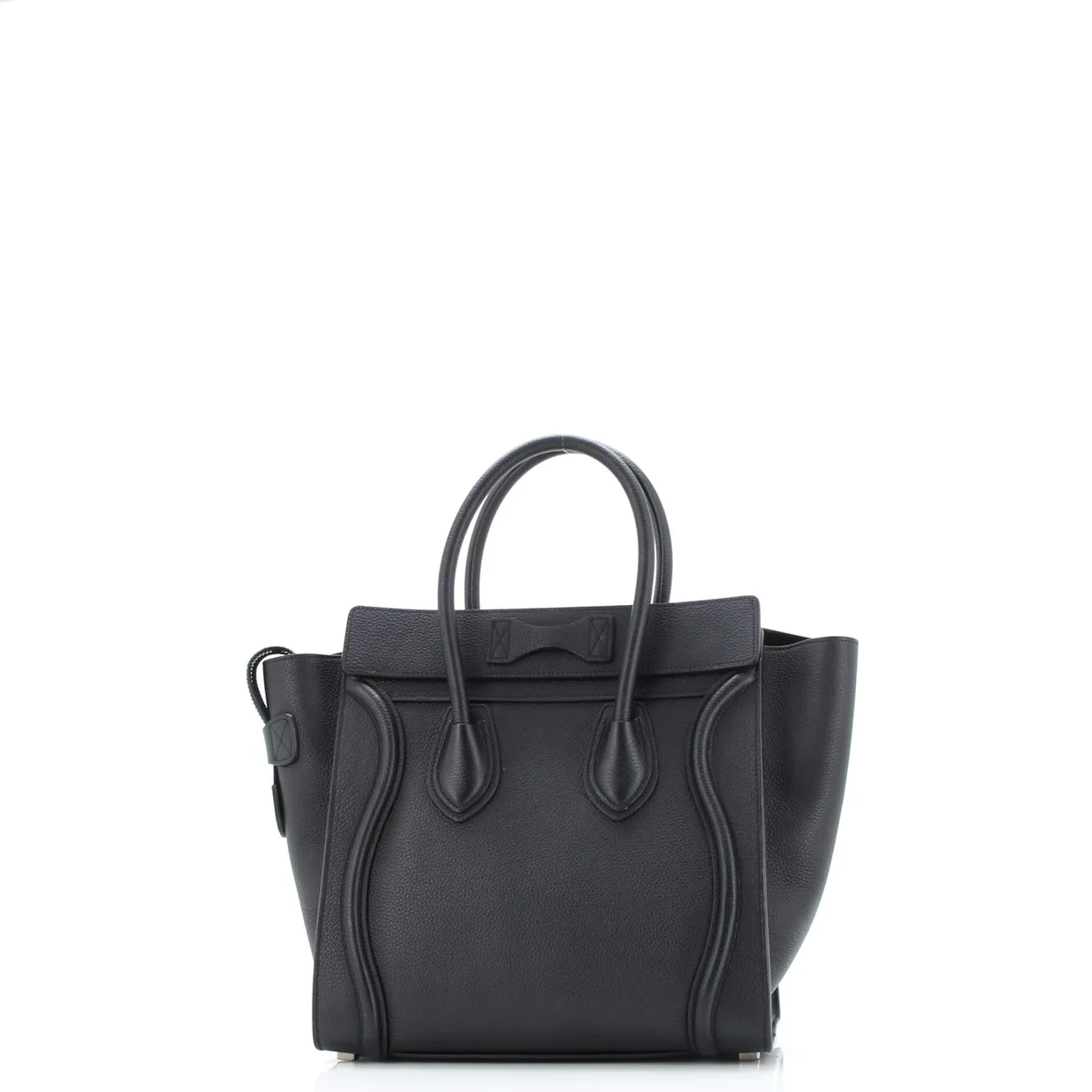 Luggage Bag Grainy Leather Micro - Deep Luxury