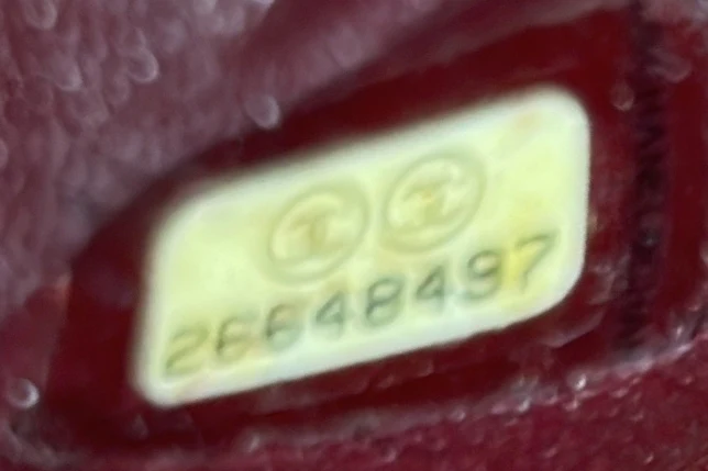 Classic Double Flap Bag Chevron Caviar Medium - Deep Luxury