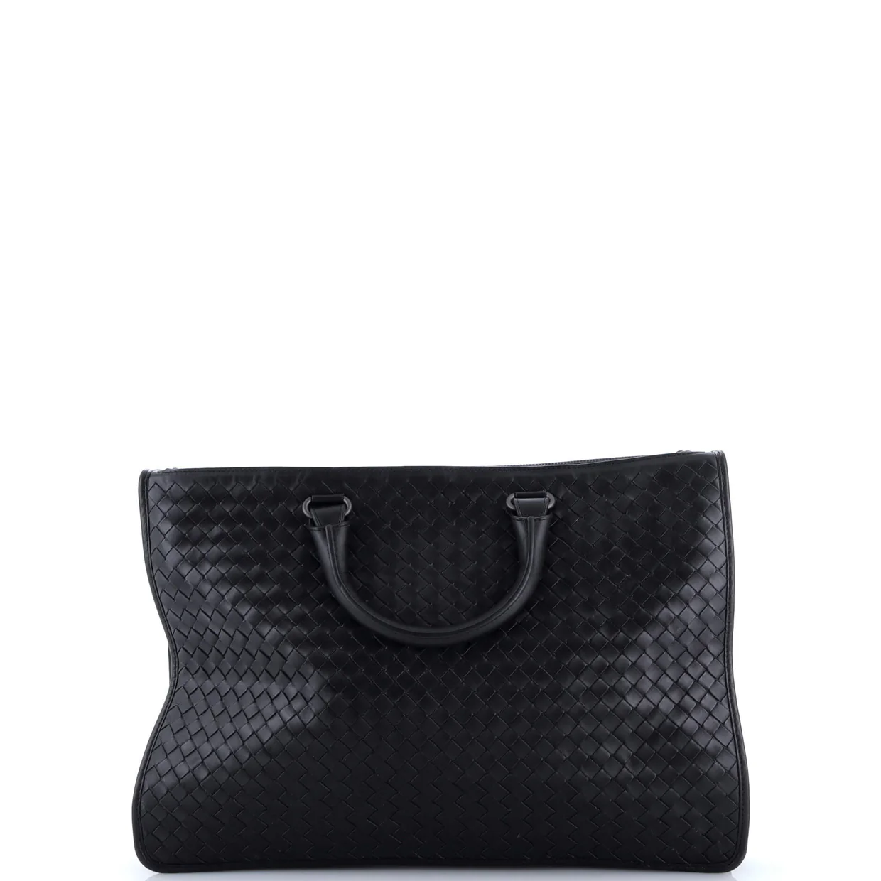 Convertible Zip Briefcase Intrecciato Nappa Large - Deep Luxury