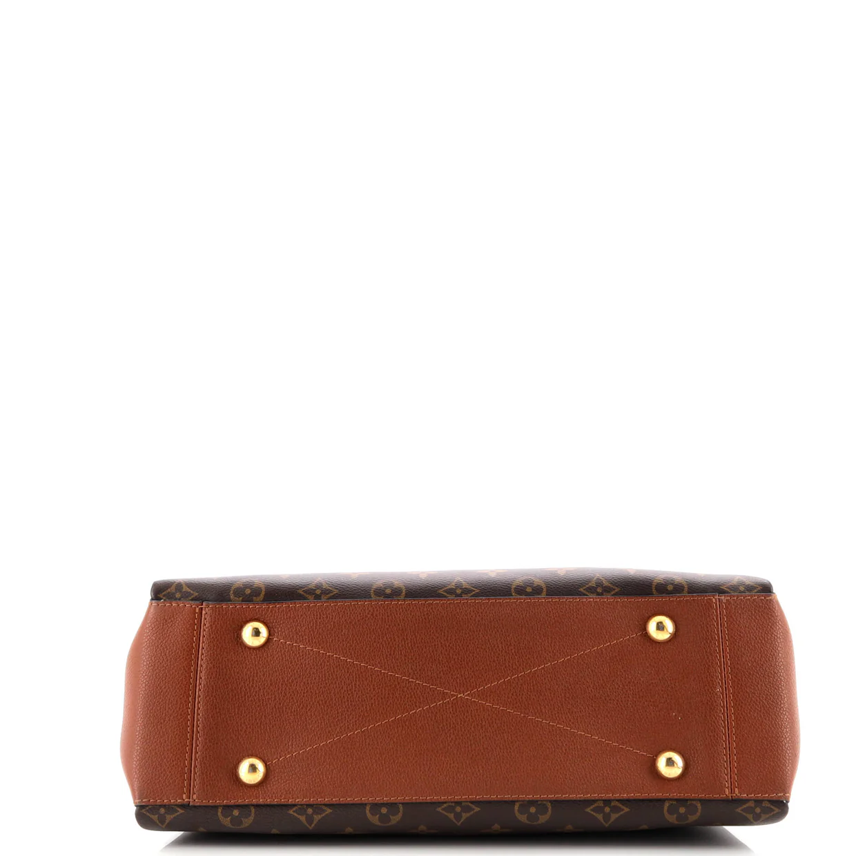 Surene Handbag Monogram Canvas with Leather MM - Deep Luxury