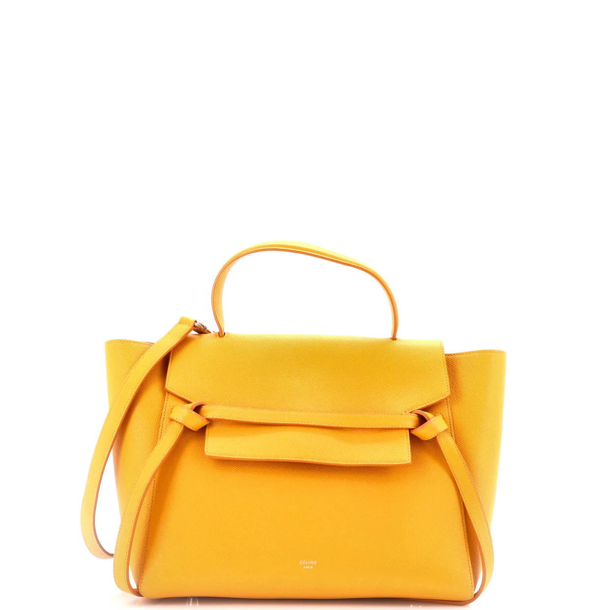 Belt Bag Textured Leather Mini - Deep Luxury