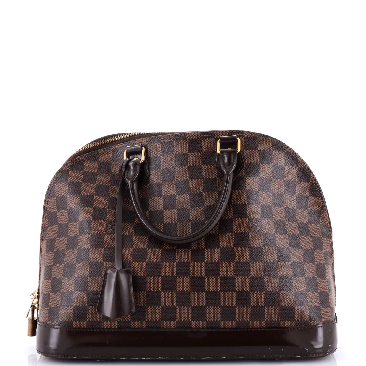 Alma Handbag Damier MM - Deep Luxury