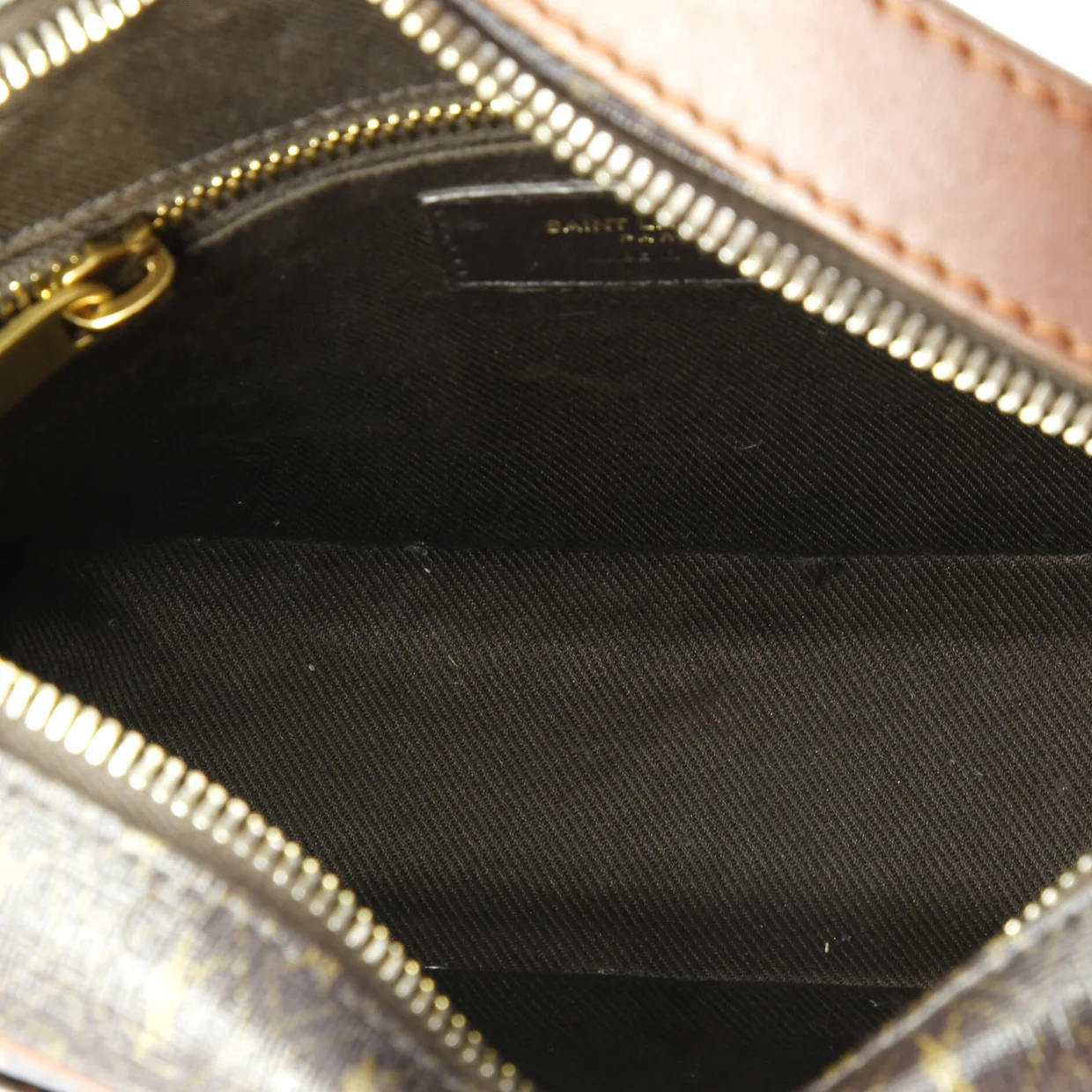 Le Monogramme Camera Bag Monogram All Over Coated Canvas and Leather Small - Deep Luxury