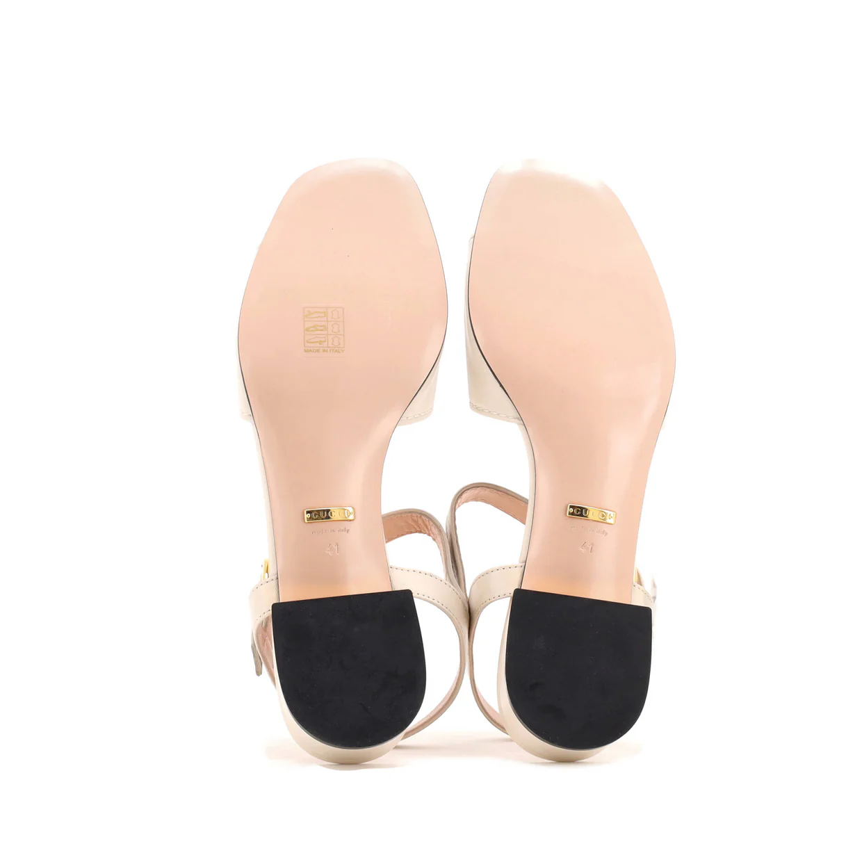 Women's Baby Buckle Horsebit Ankle Strap Flat Sandals Leather - Deep Luxury