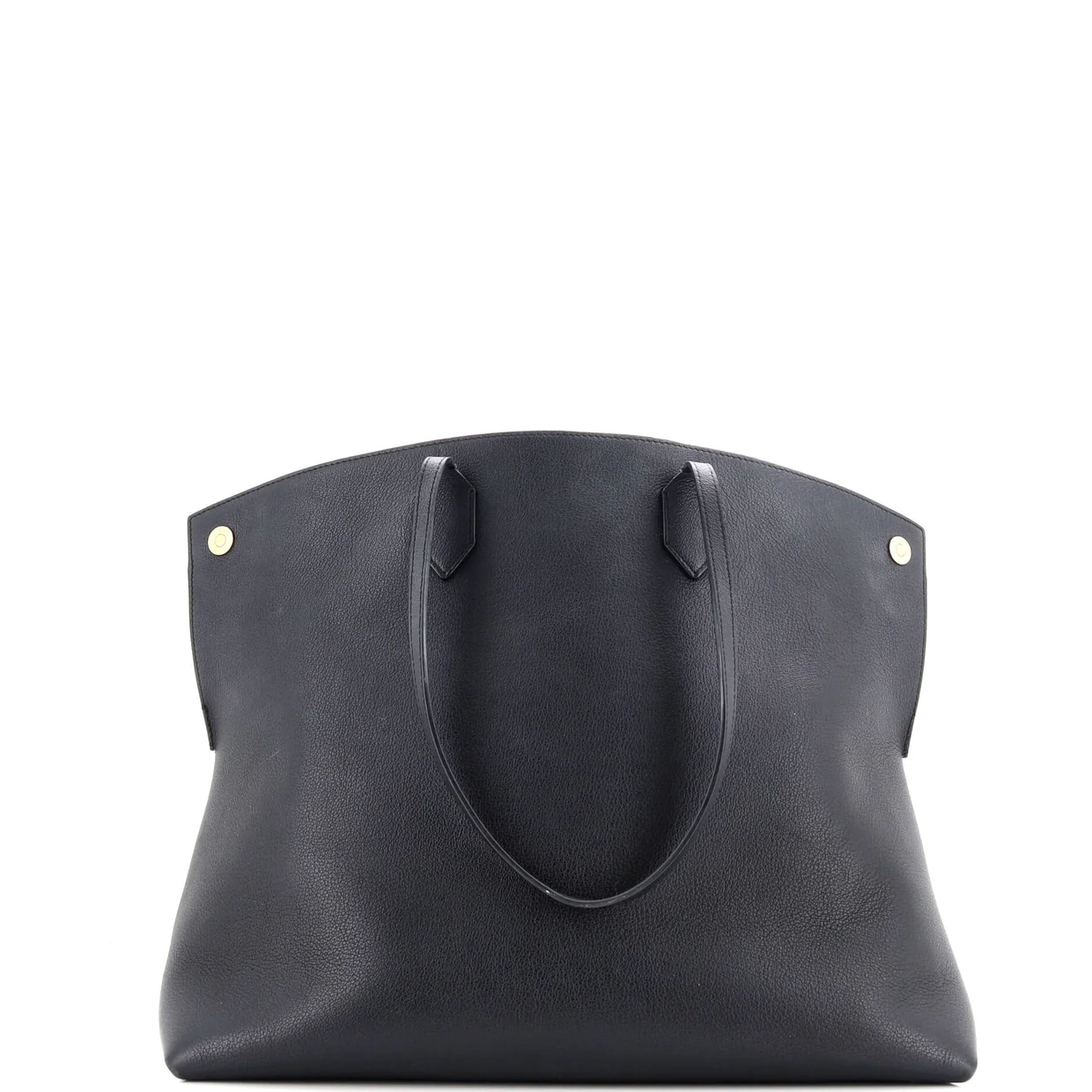 Society Tote Leather Large - Deep Luxury