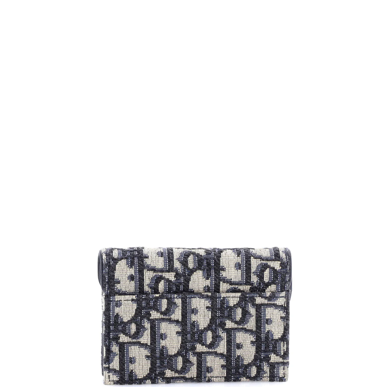 Saddle Card Case Oblique Canvas - Deep Luxury