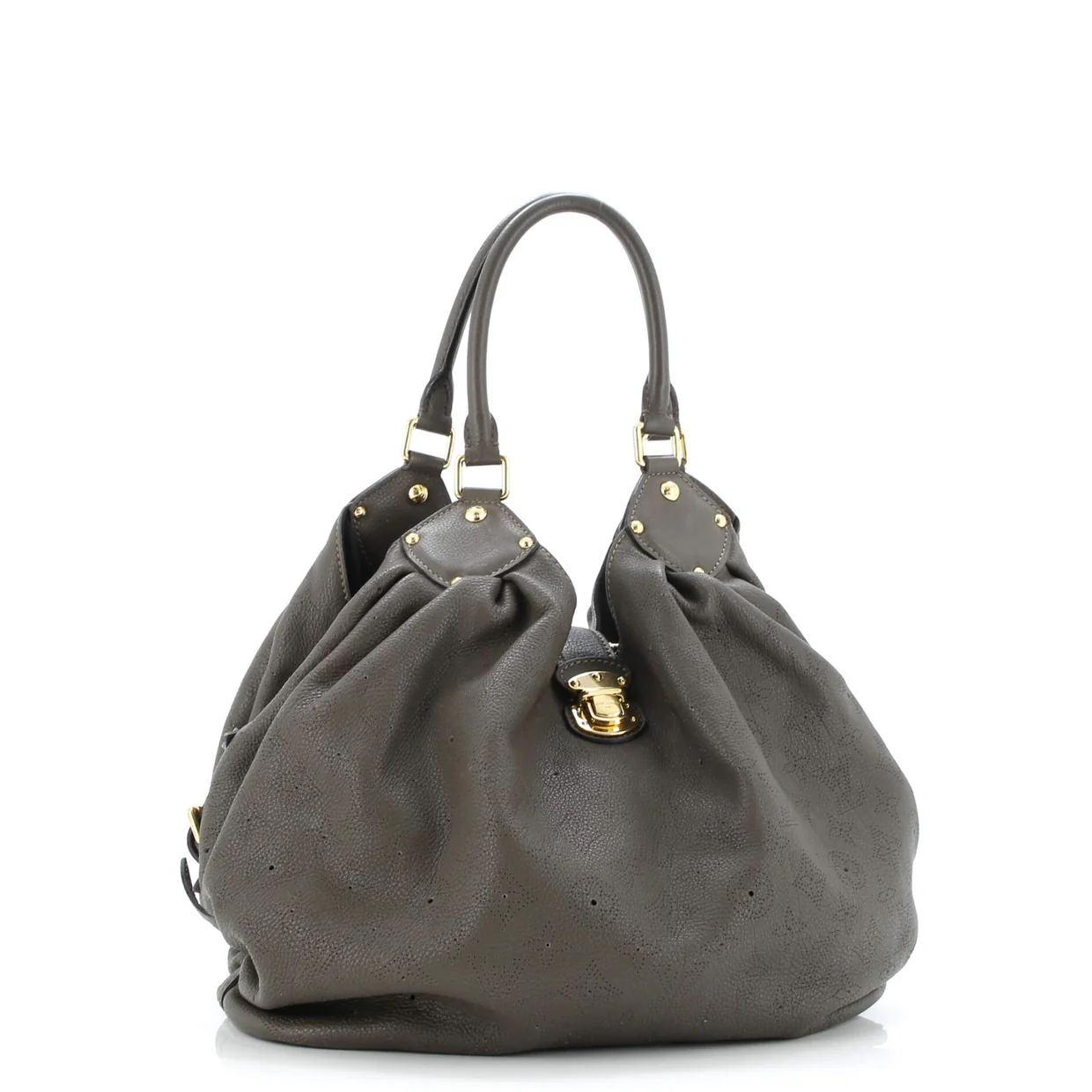 L Hobo Mahina Leather - Deep Luxury