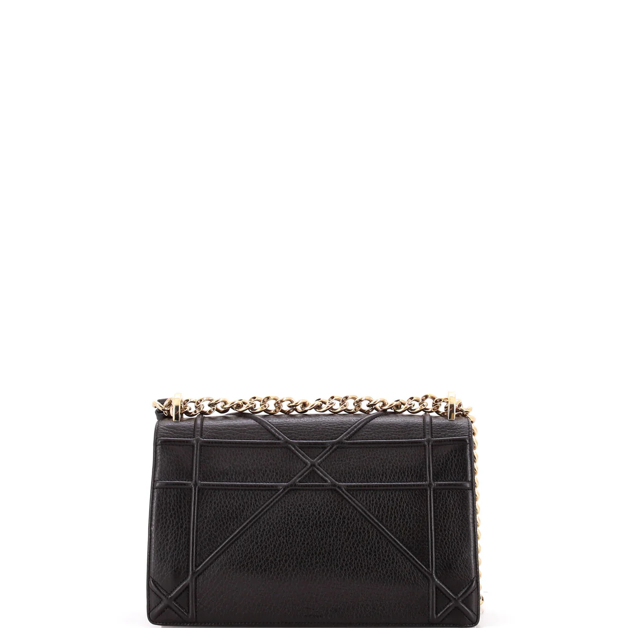 Diorama Flap Bag Grained Calfskin Medium - Deep Luxury