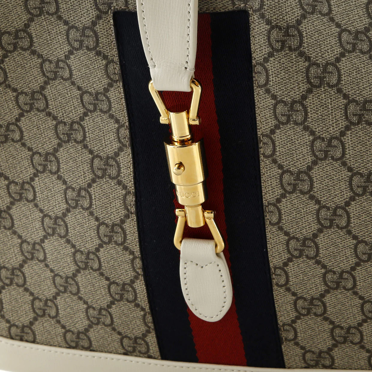 Jackie 1961 Hobo GG Coated Canvas Medium - Deep Luxury