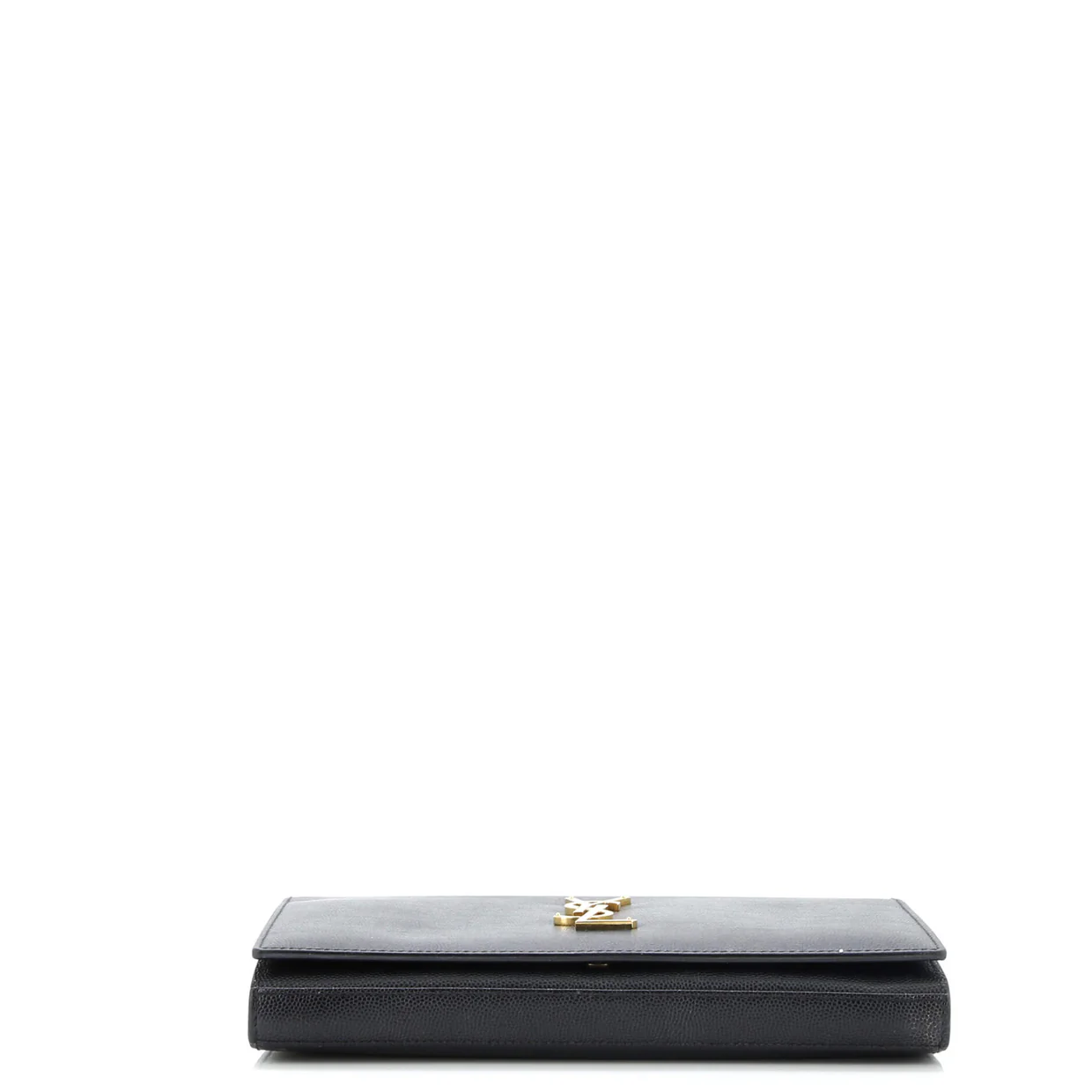 Classic Monogram Crossbody Bag Grainy Leather Large - Deep Luxury