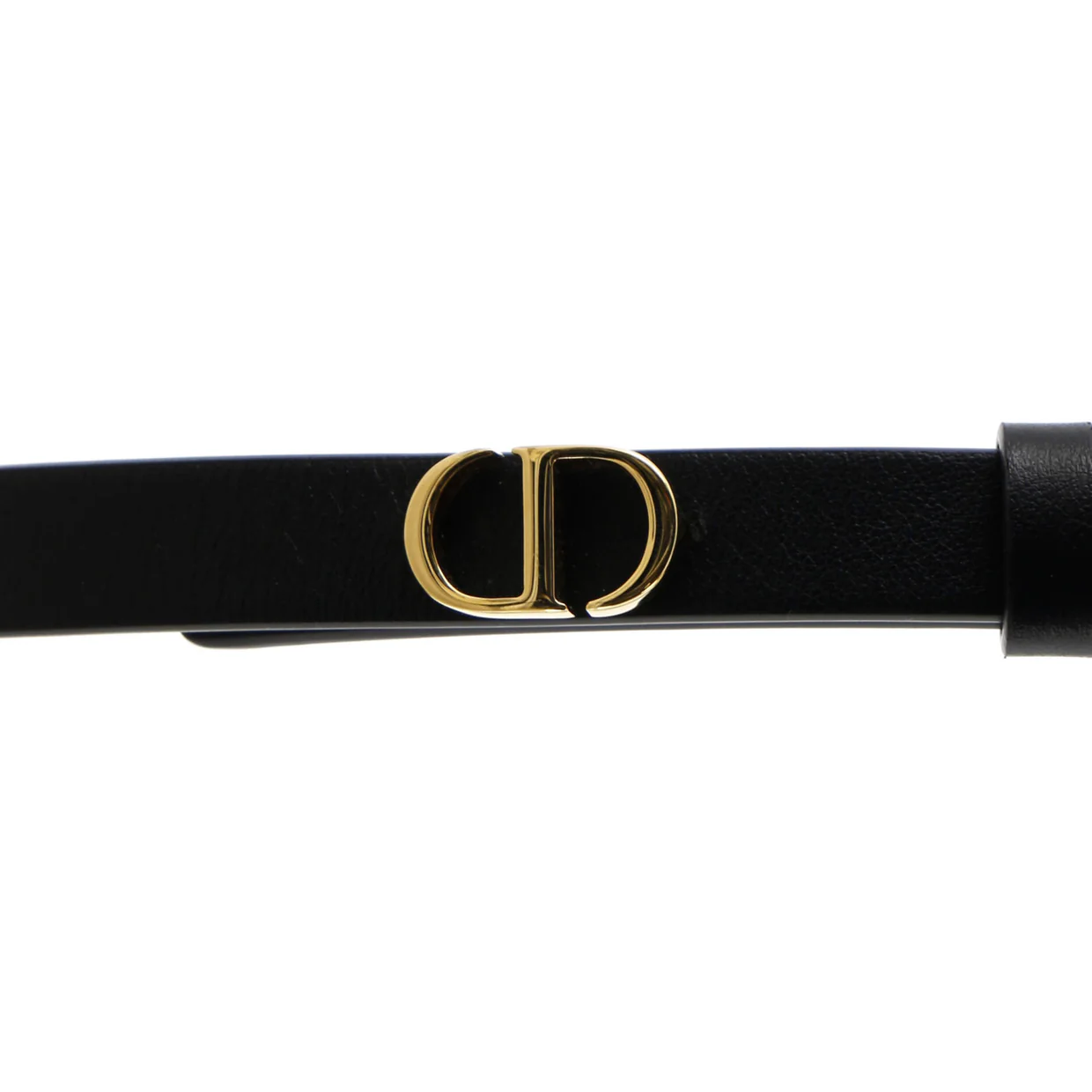 30 Montaigne Chain Belt Leather Thin - Deep Luxury
