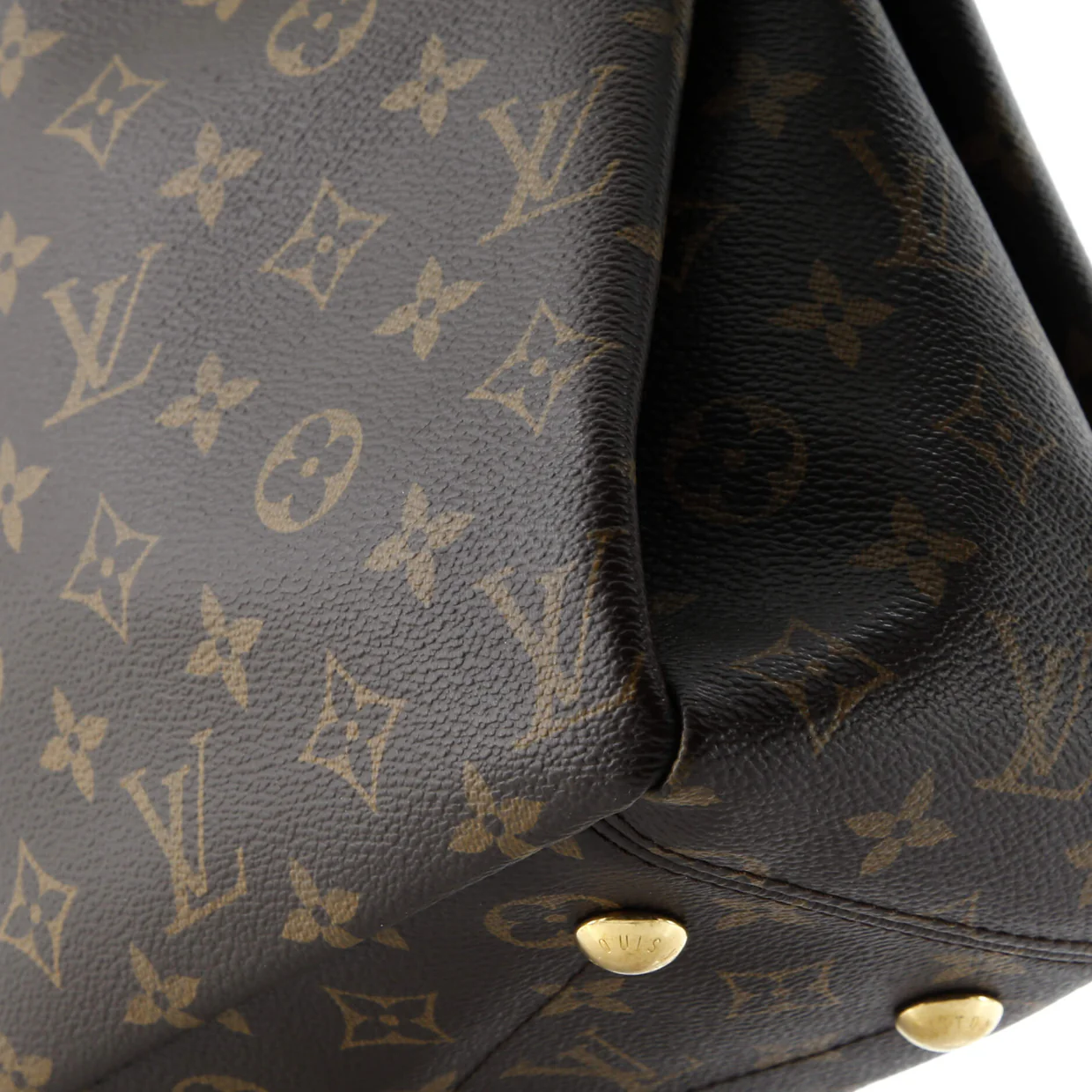 Pallas Shopper Monogram Canvas and Calfskin - Deep Luxury