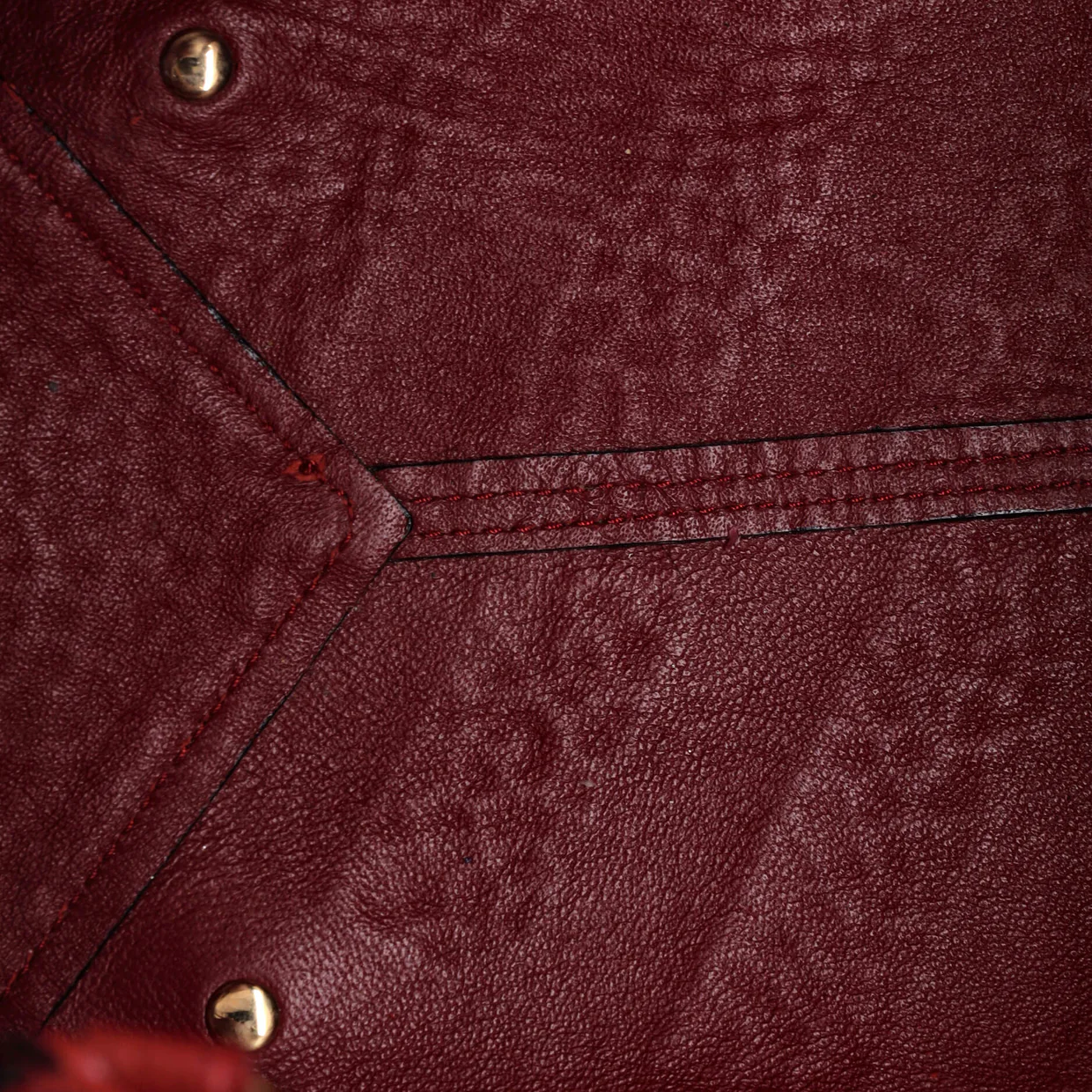 Canter Tote Check Embossed Leather Small - Deep Luxury