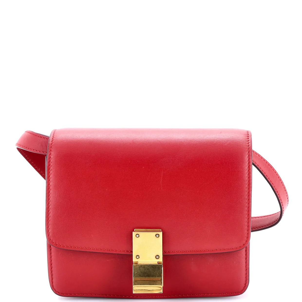 Classic Box Bag Smooth Leather Small - Deep Luxury