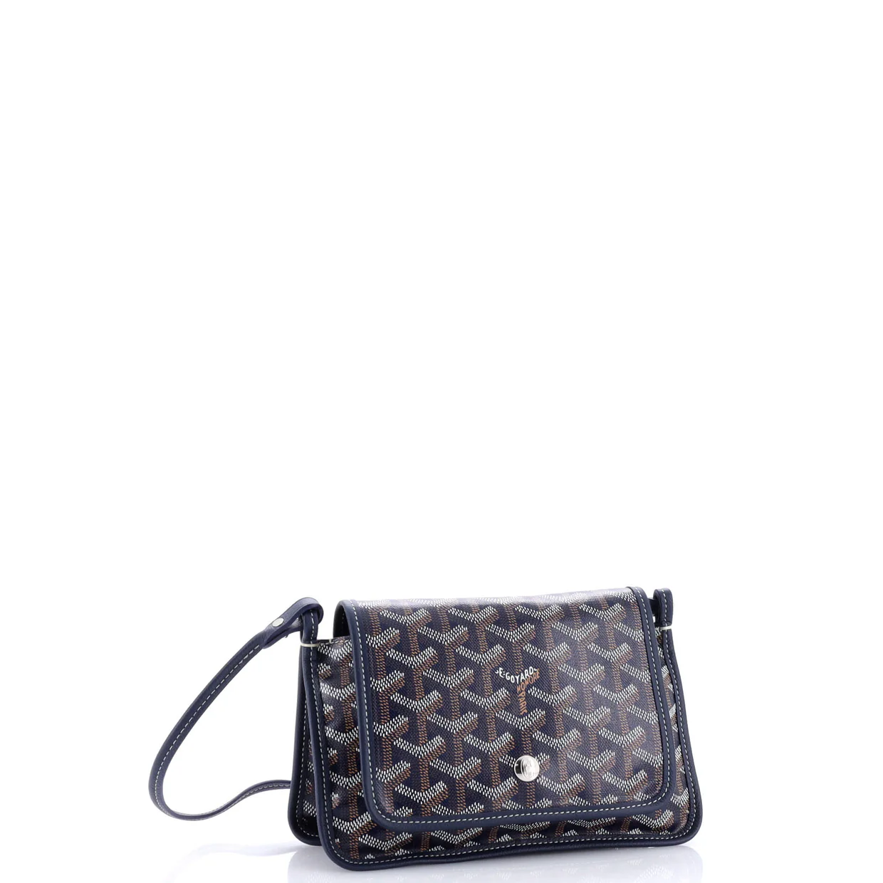 Plumet Clutch Wallet Coated Canvas - Deep Luxury