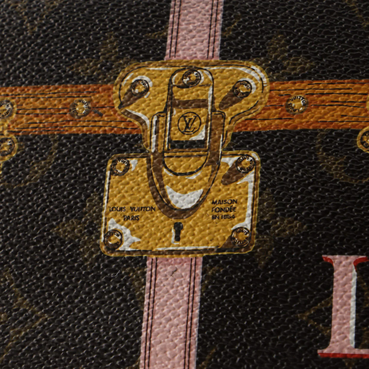 Weekend Pochette Limited Edition Summer Trunks Monogram Canvas - Deep Luxury