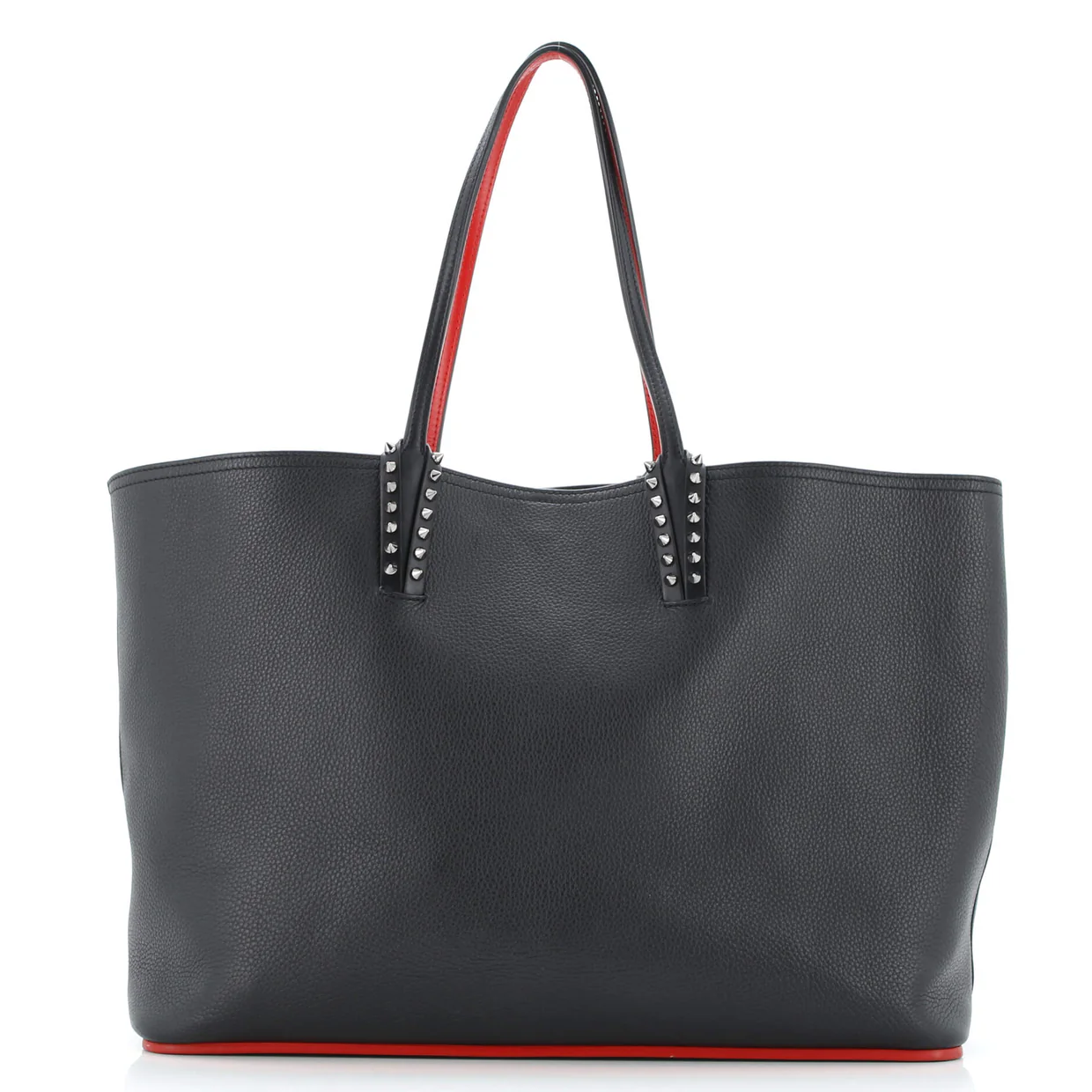 Cabata East West Tote Leather Large - Deep Luxury