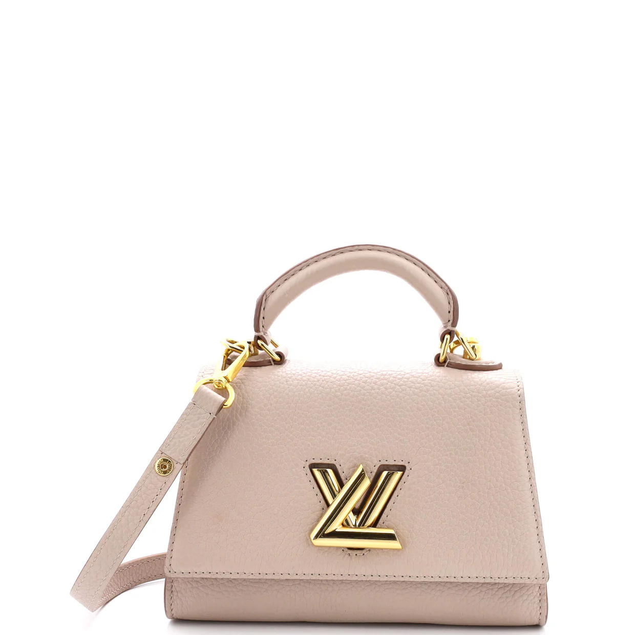 Twist One Handle Bag Taurillon Leather BB - Deep Luxury