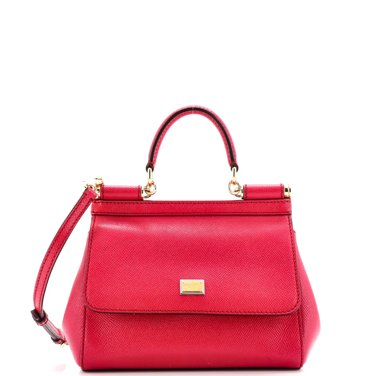 Miss Sicily Bag Leather Medium - Deep Luxury