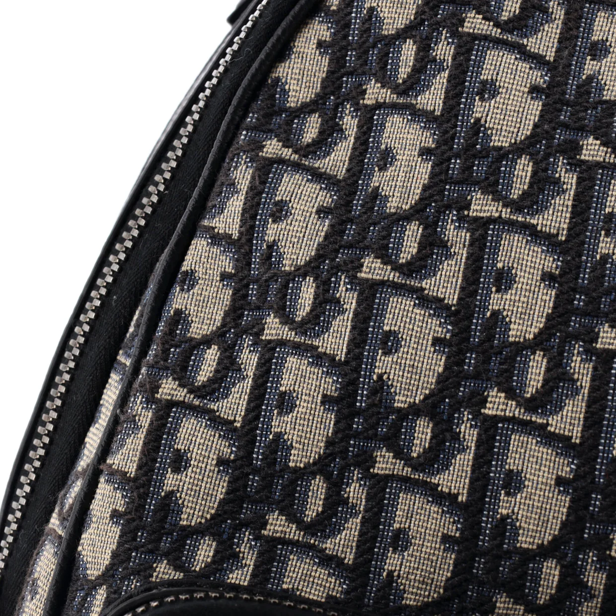 Zip Around Sling Backpack Oblique Canvas - Deep Luxury
