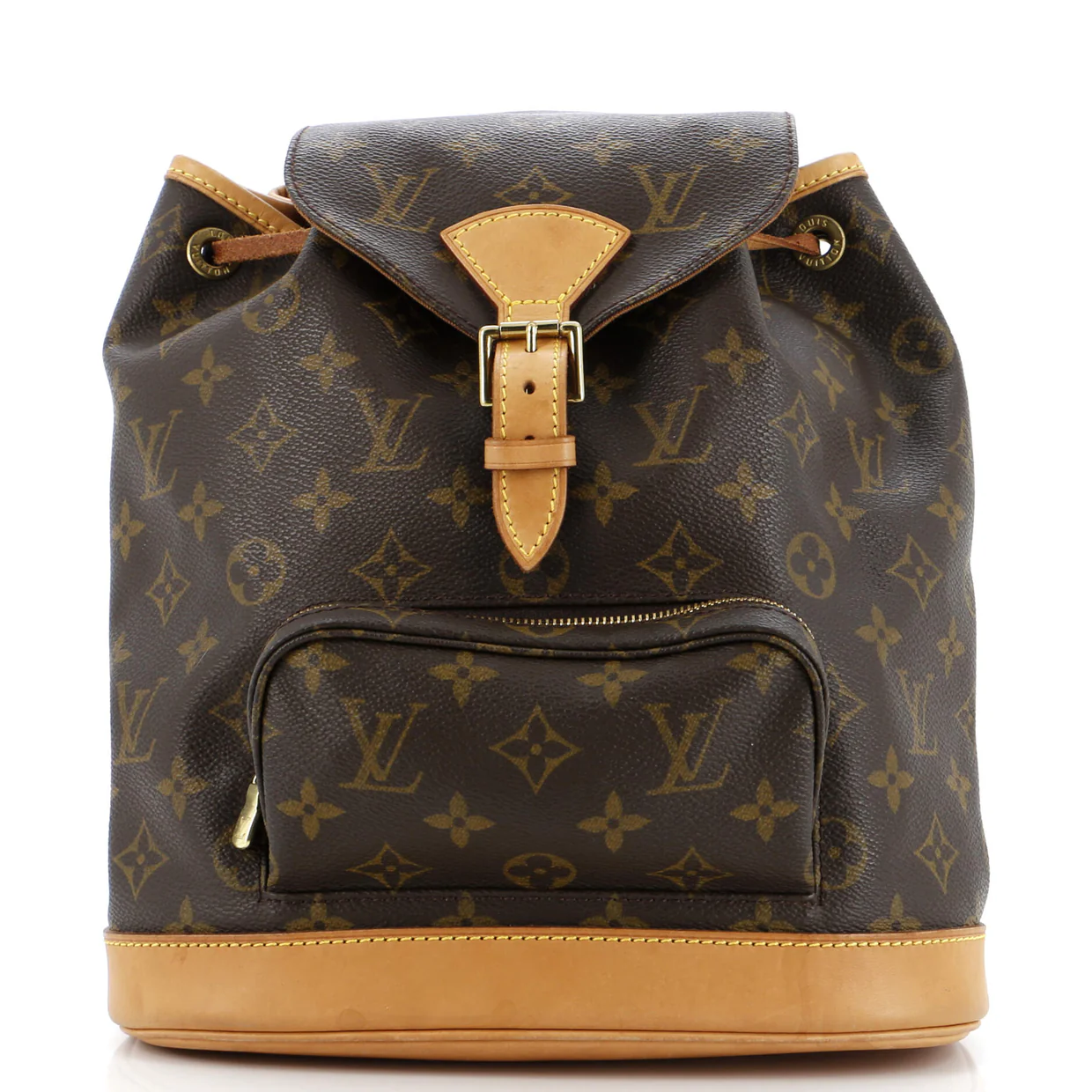 Vintage Montsouris Backpack Monogram Canvas MM - Deep Luxury