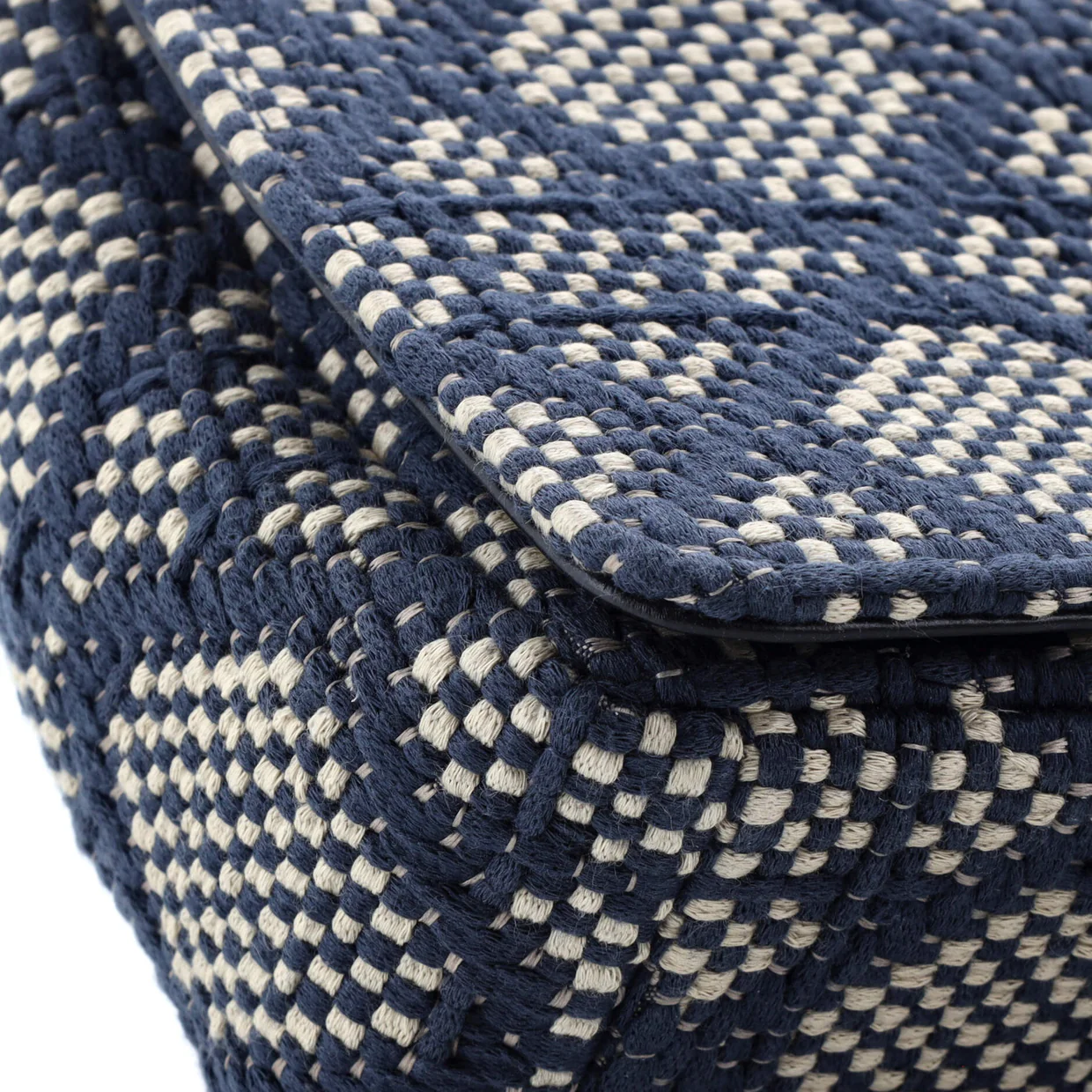 Caro Bag Jacquard Canvas Medium - Deep Luxury