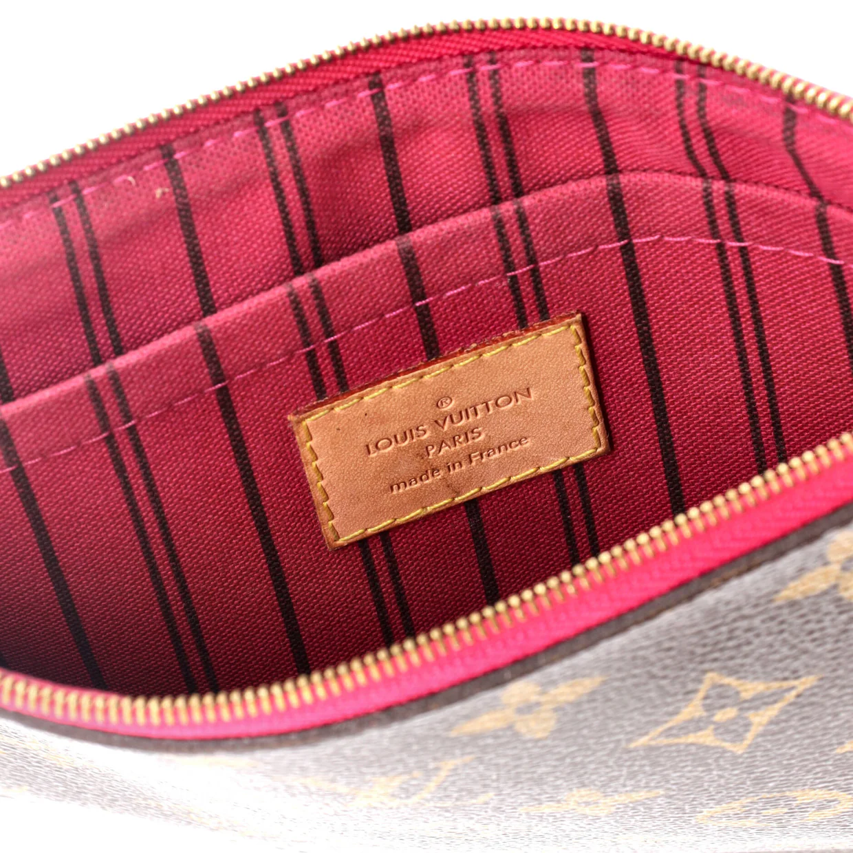 Neverfull Pochette Monogram Canvas Large - Deep Luxury
