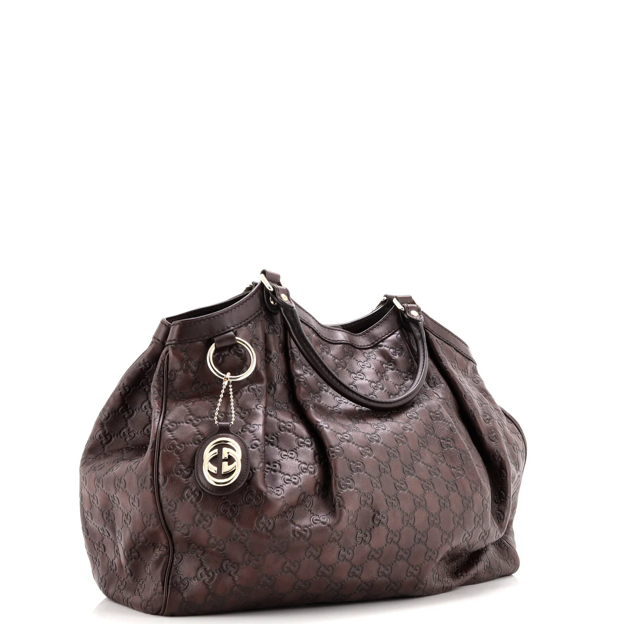 Sukey Tote Guccissima Leather Large - Deep Luxury