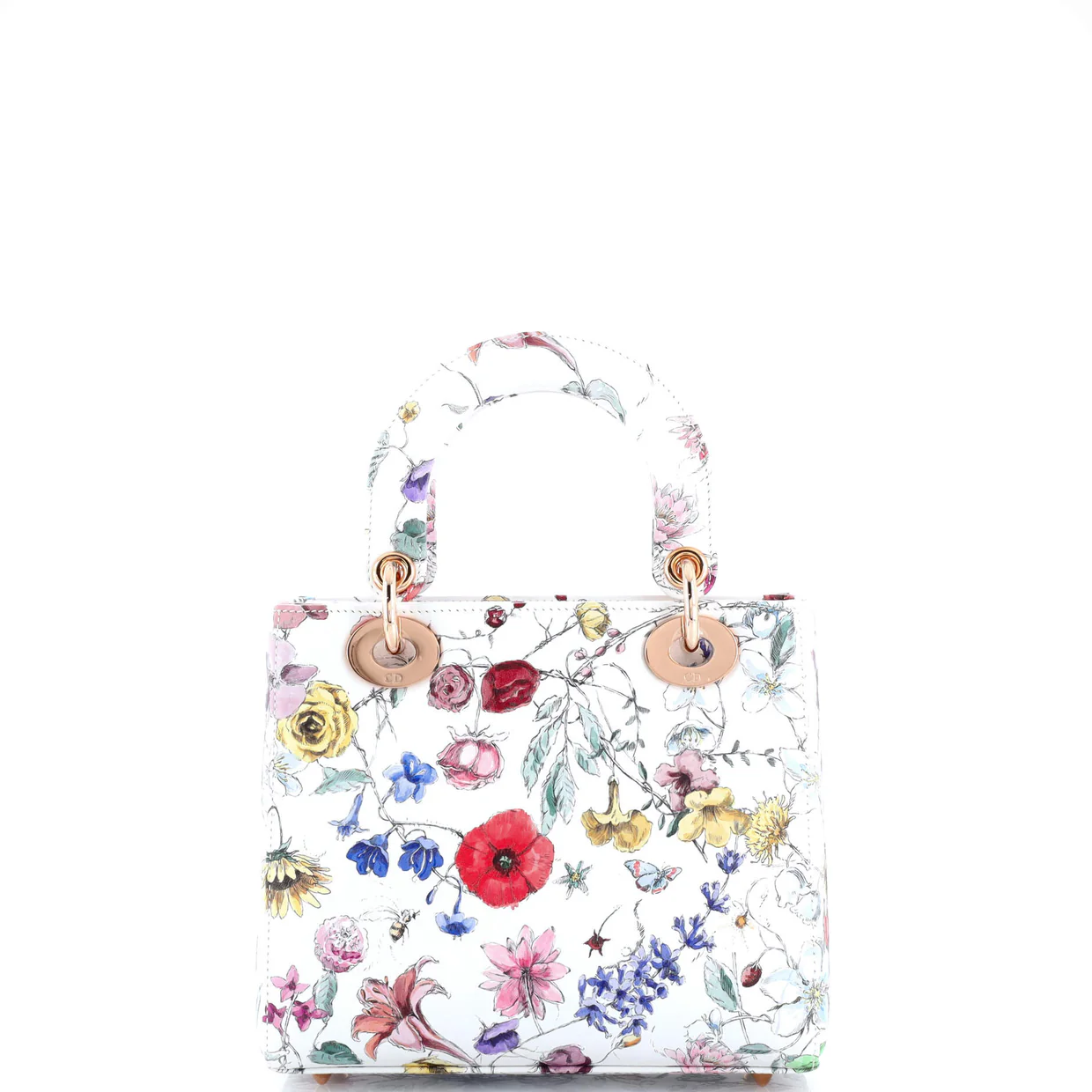 My ABCDior Lady Dior Bag Printed Leather Small - Deep Luxury