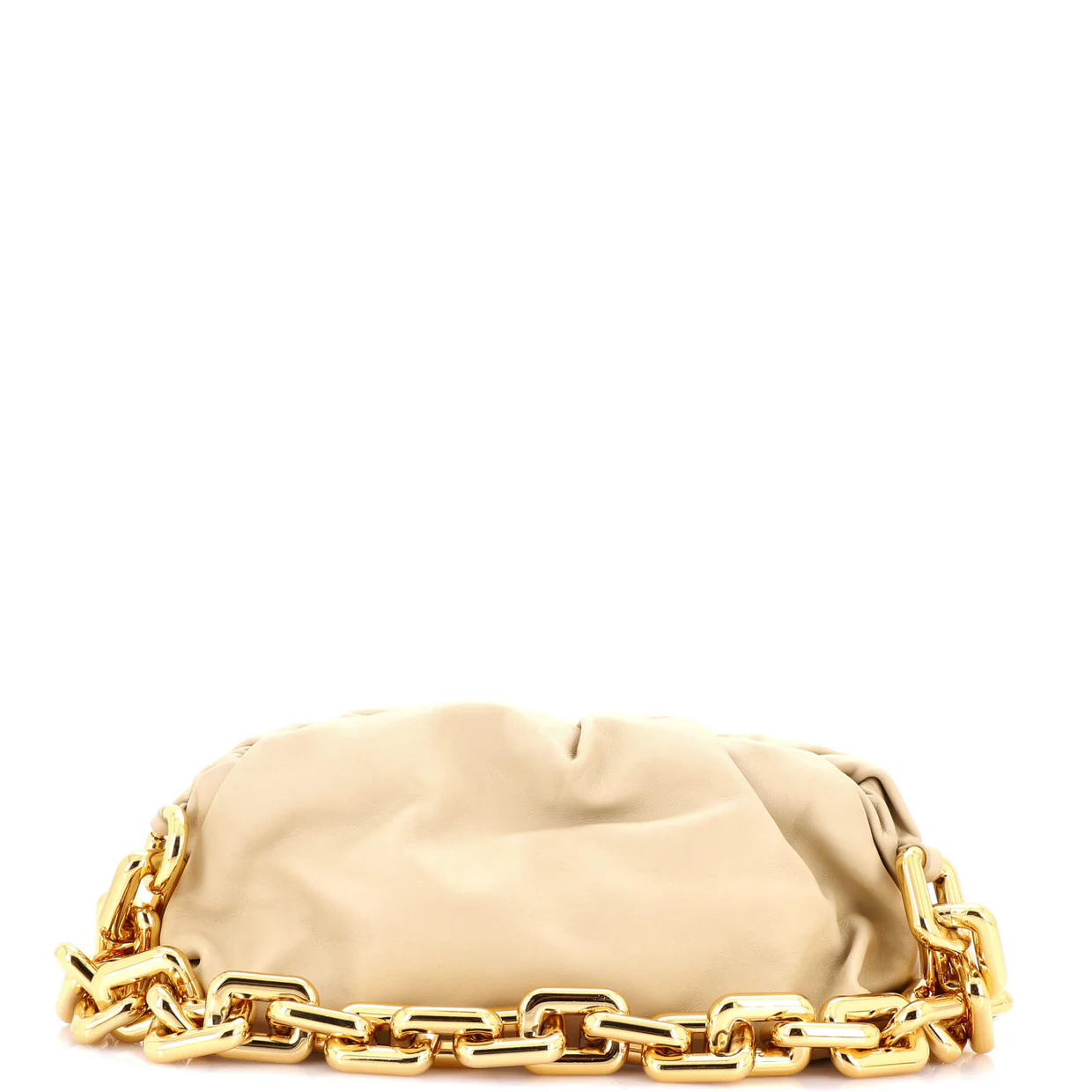 The Chain Pouch Leather Teen - Deep Luxury