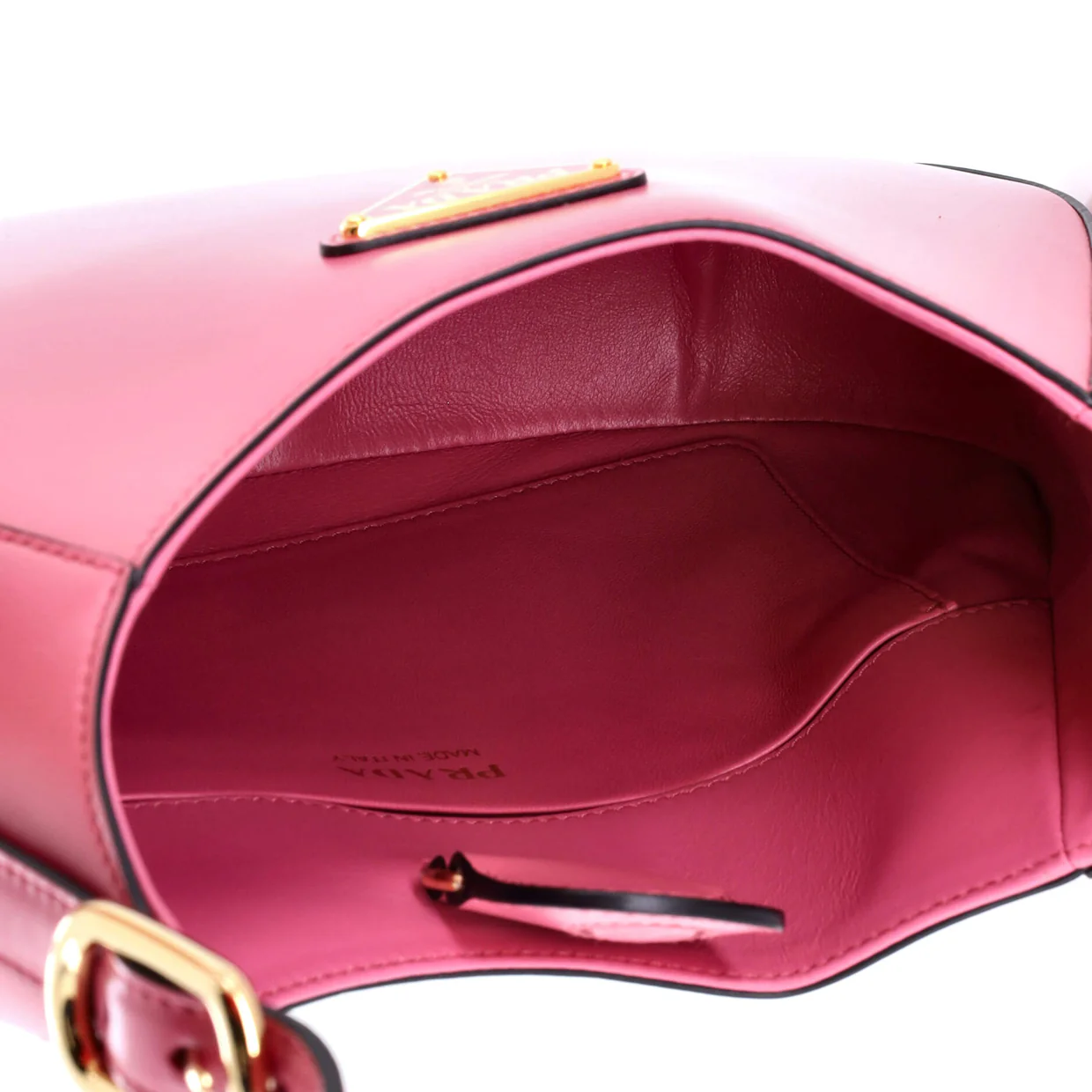 Cleo Shoulder Bag Box Calf Medium - Deep Luxury