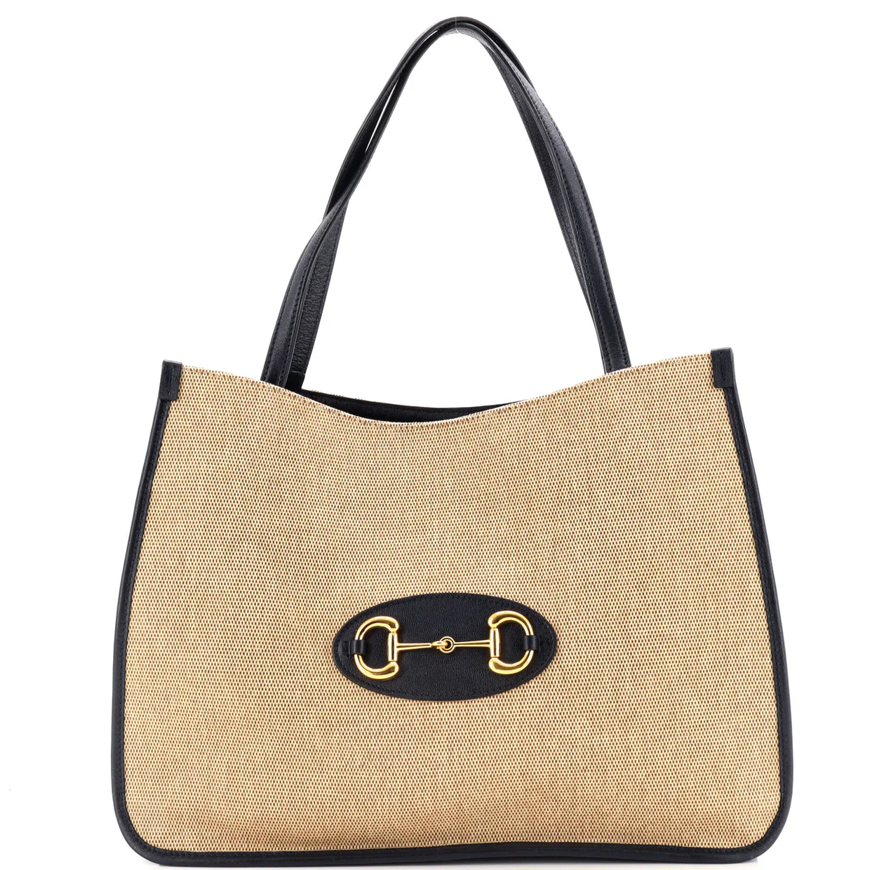 Horsebit 1955 Tote Canvas and Leather Medium - Deep Luxury