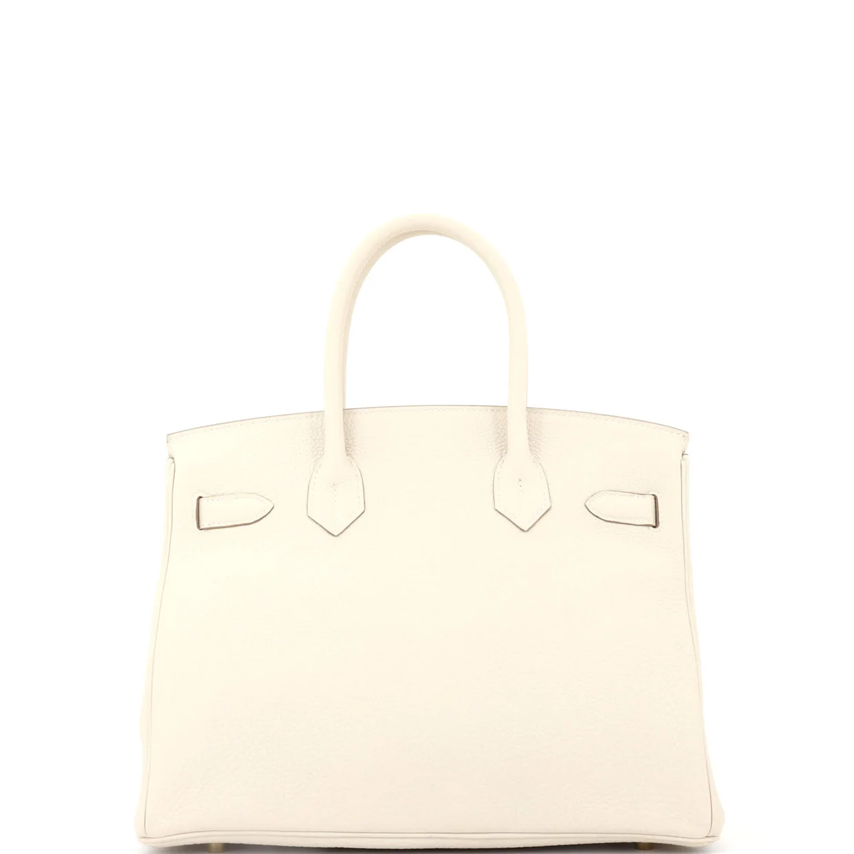 Birkin Handbag Light Clemence with Gold Hardware 30 - Deep Luxury