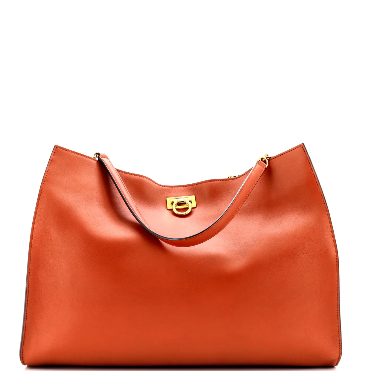 Trifolio Tote Leather Large - Deep Luxury