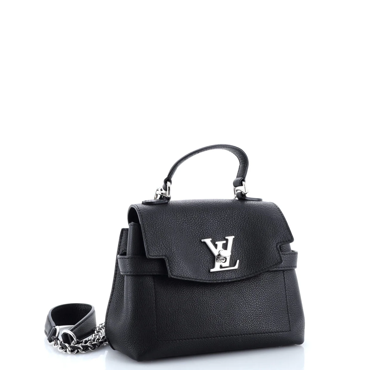 Lockme Ever Handbag Leather Mini - Deep Luxury