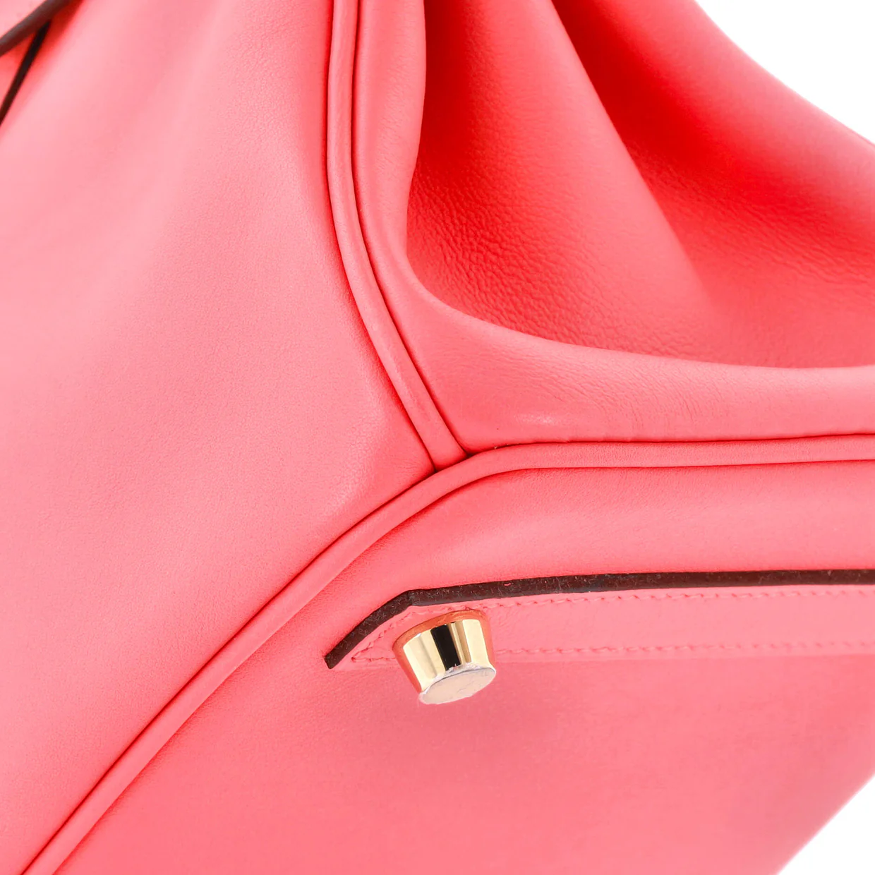 Birkin Handbag Rose Azalée Swift with Gold Hardware 25 - Deep Luxury