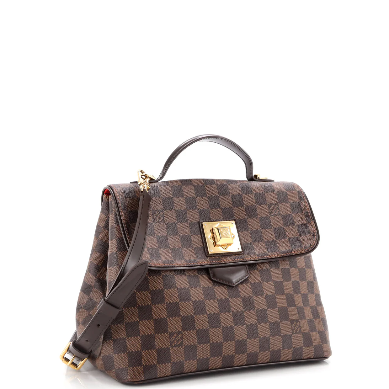 Bergamo Handbag Damier MM - Deep Luxury