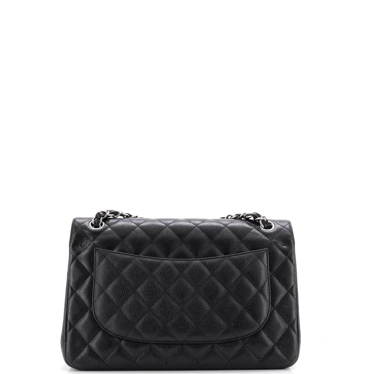 Classic Double Flap Bag Quilted Caviar Jumbo - Deep Luxury