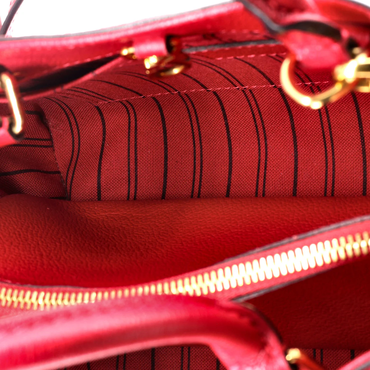 Montaigne Handbag Monogram Empreinte Leather MM - Deep Luxury